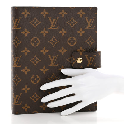 Louis Vuitton Monogram Large Ring Agenda Cover 2 of 8