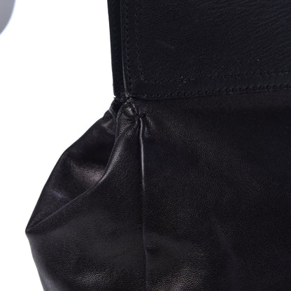 Chloe Calfskin Zipper Cutout Shoulder Bag Black 11 of 16