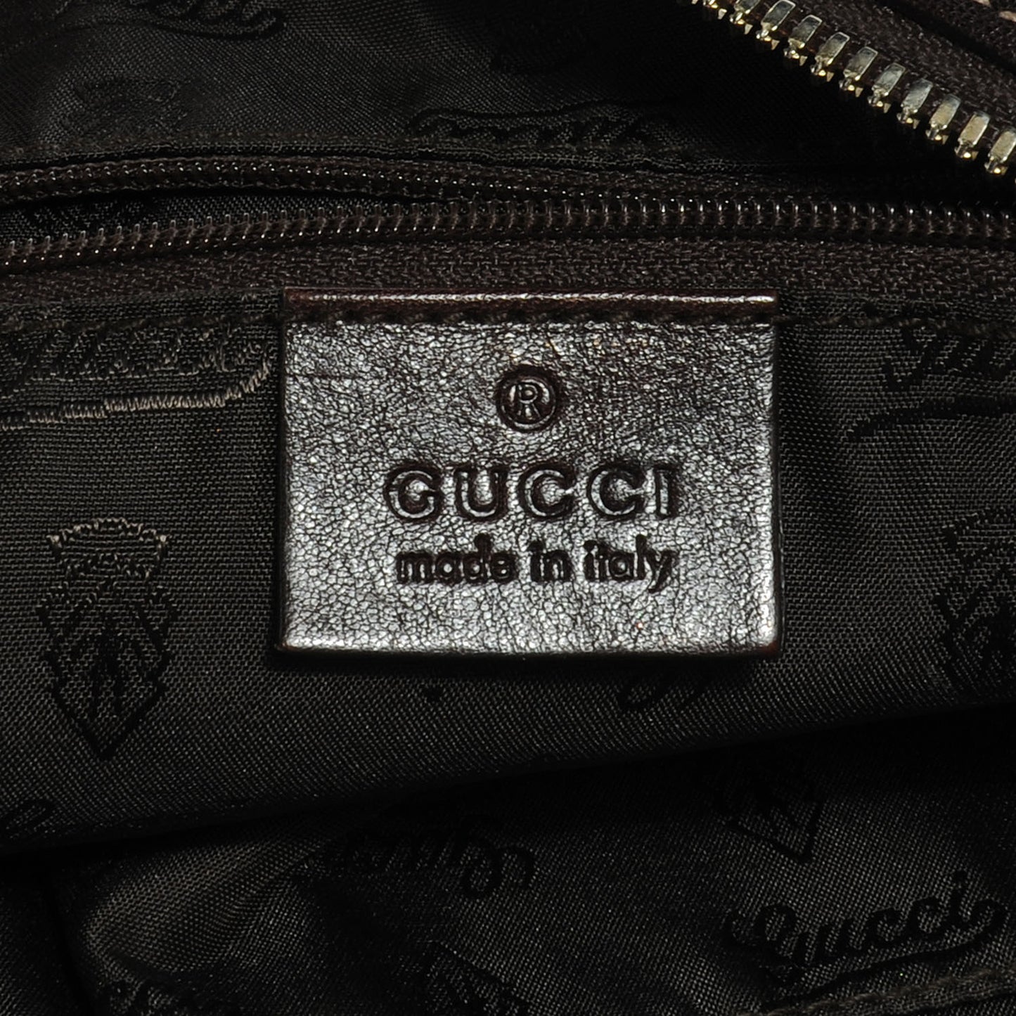 Crystal Monogram Duchessa Hobo Ebony