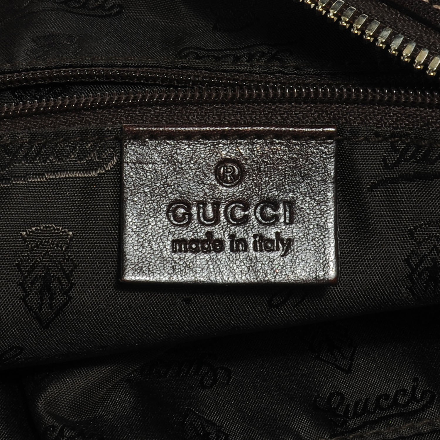 Gucci Crystal Monogram Duchessa Hobo Ebony 6 of 8