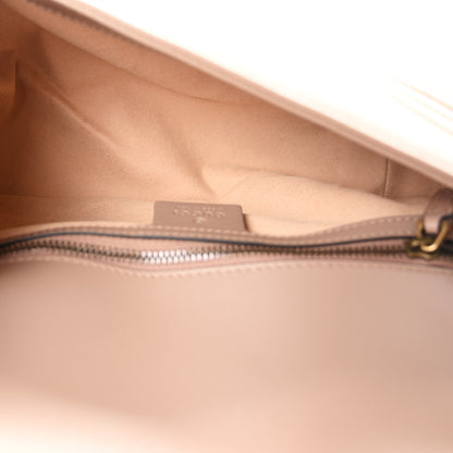 Gucci Calfskin Matelasse Small GG Marmont Shoulder Bag Porcelain Rose 4 of 9