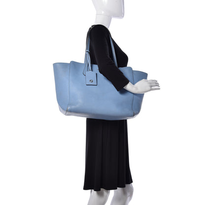 Gucci Dollar Calfskin Medium Swing Tote Mineral Blue 2 of 10