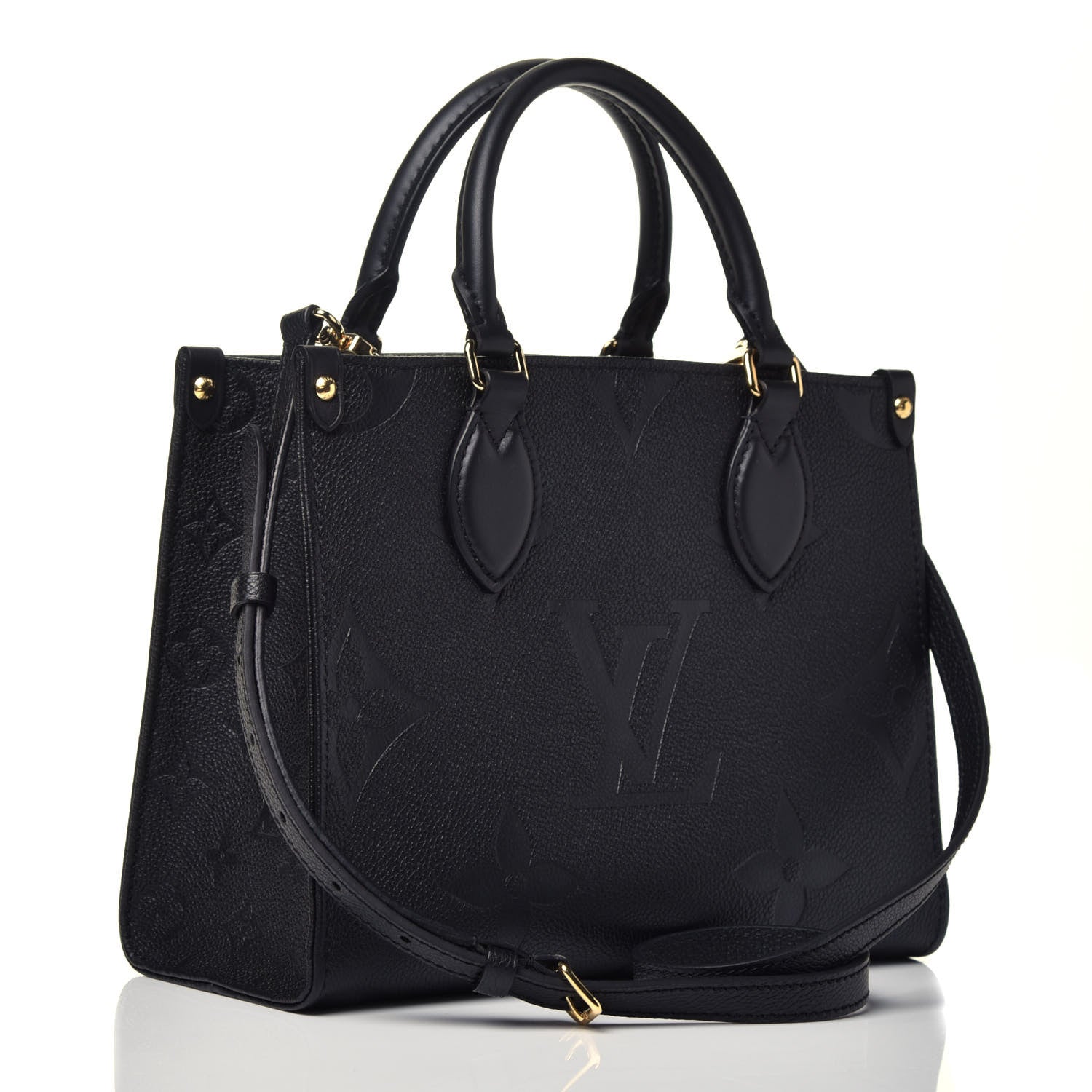 Louis Vuitton Empreinte Monogram Giant Onthego PM Black 3 of 18