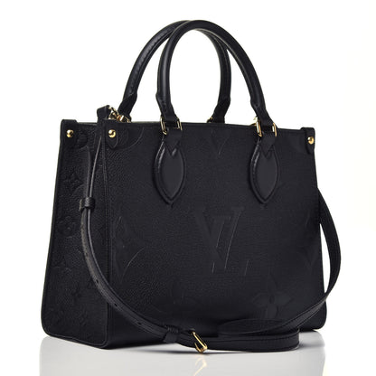Louis Vuitton Empreinte Monogram Giant Onthego PM Black 3 of 18