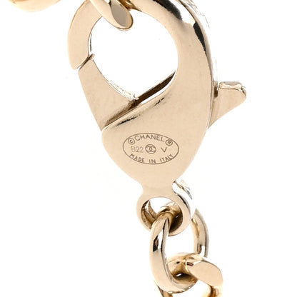 Chanel Crystal CC Chain Links Belt 80 Gold Silver 4 of 6