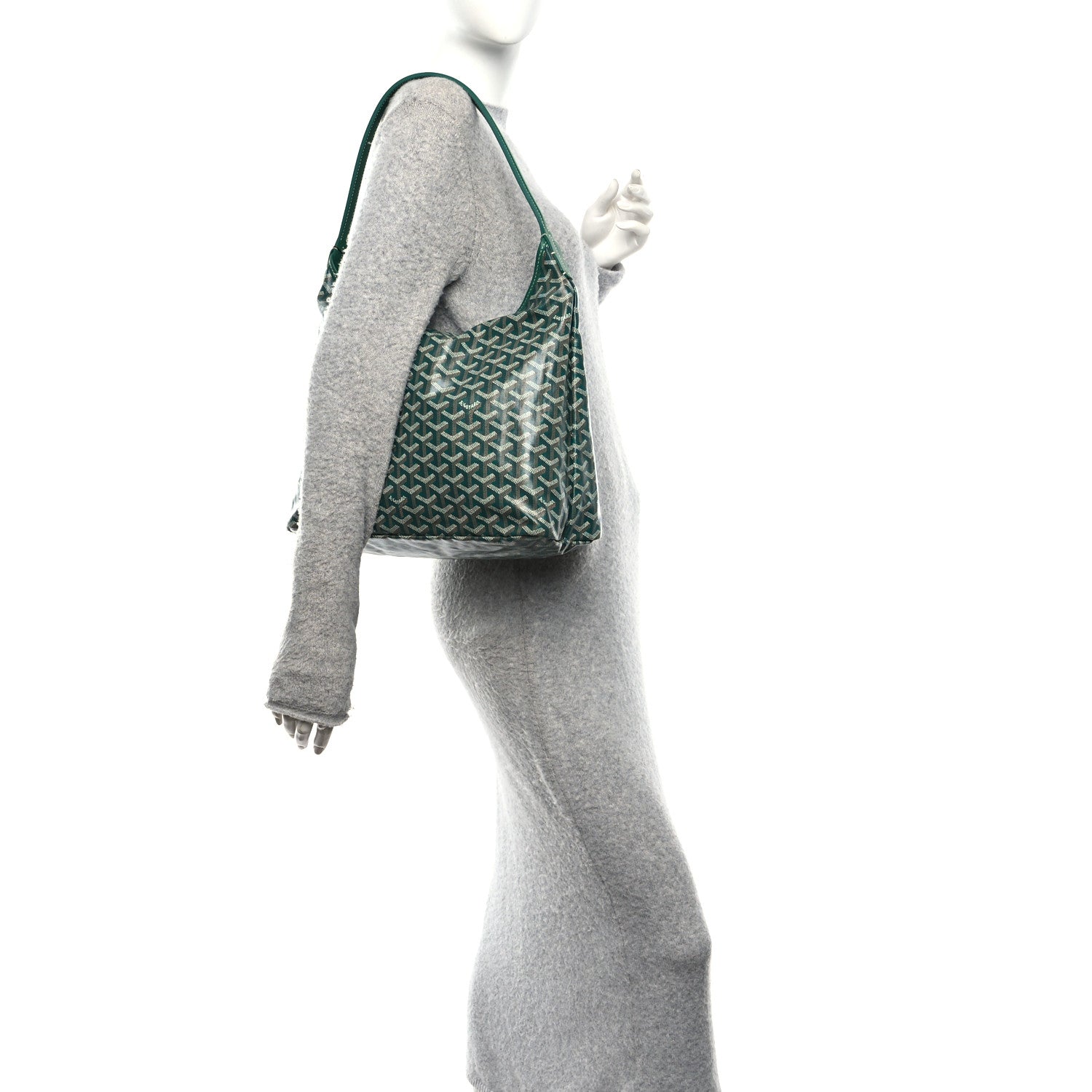 Goyard Goyardine Boheme Hobo Green 2 of 11