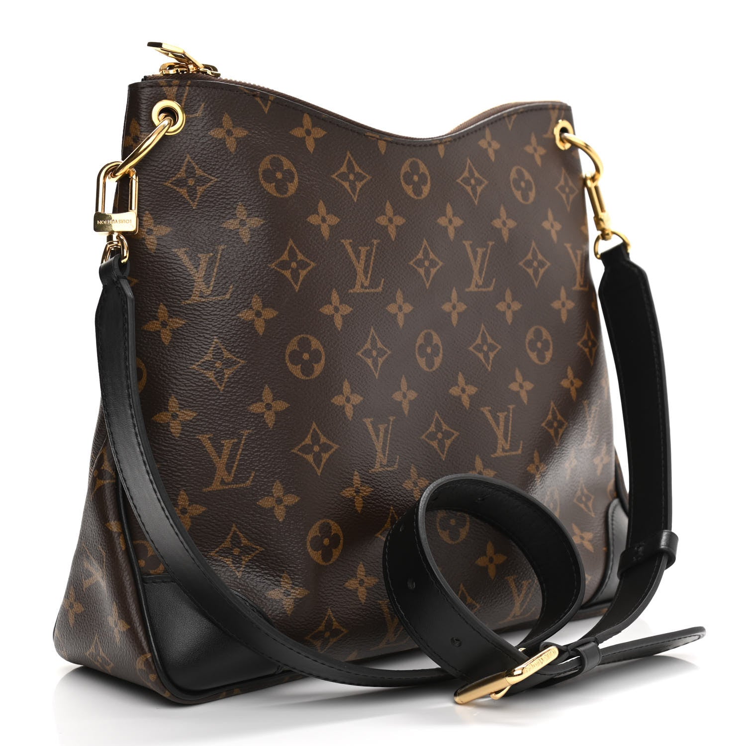Louis Vuitton Monogram Odeon MM Black 3 of 11