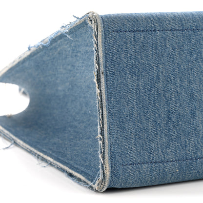 Givenchy Denim Logo Shopping Tote Light Blue 9 of 10