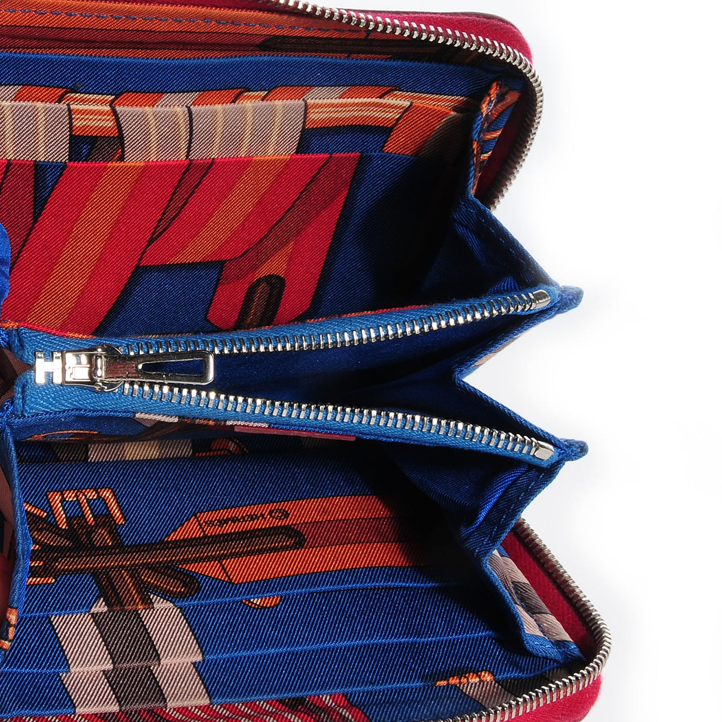 Epsom Silk'in Compact Wallet Rubis