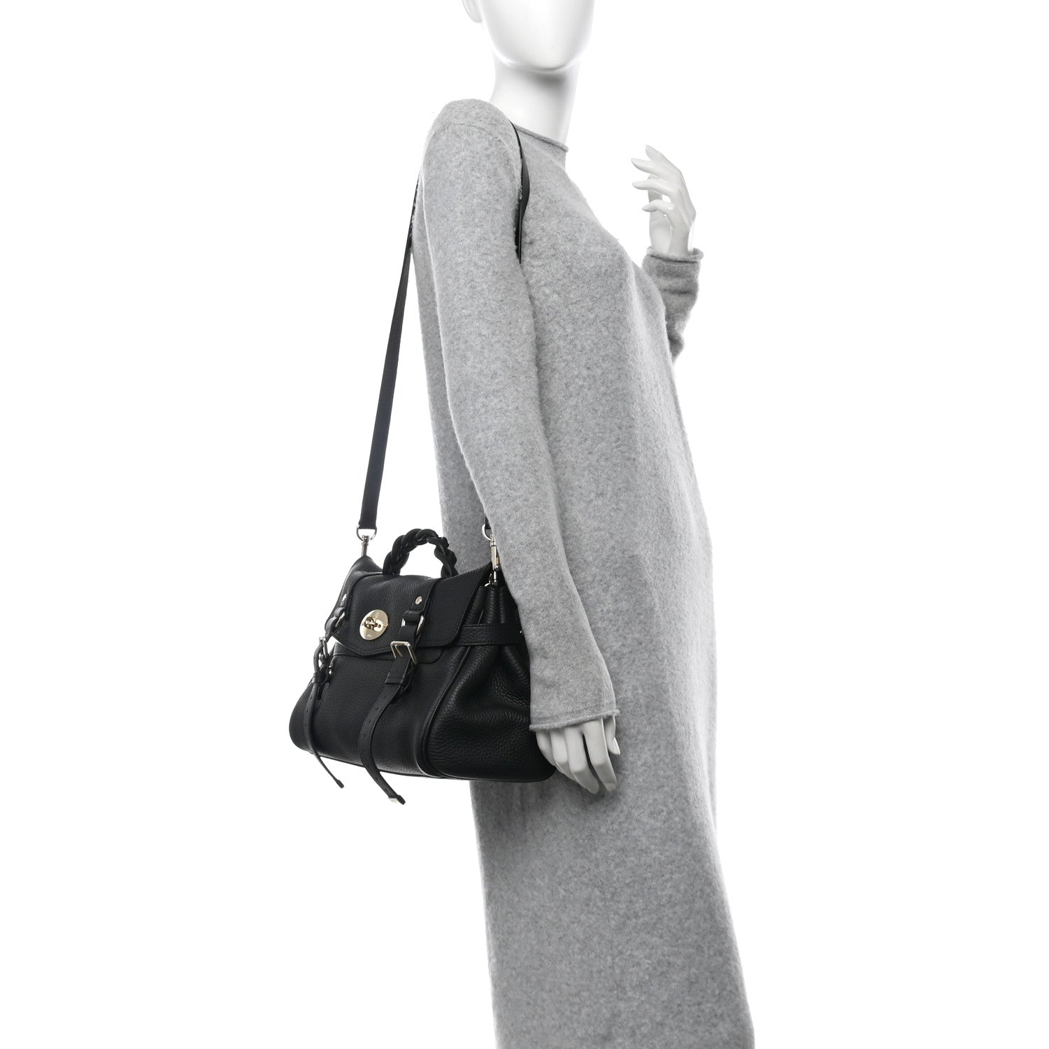 Mulberry Heavy Grain Medium Alexa Black 2 of 10