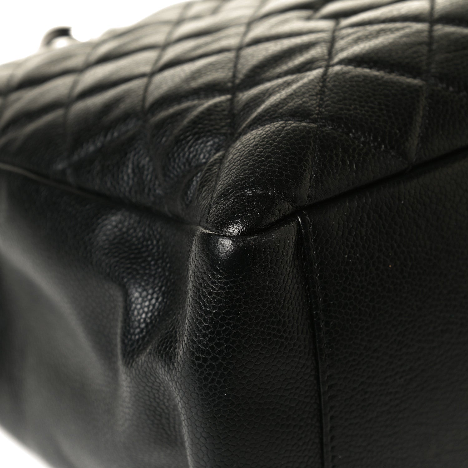 Chanel Caviar Quilted Grand Shopping Tote GST Black 13 of 16