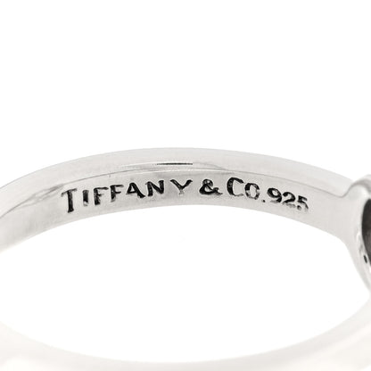 Tiffany Sterling Silver Atlas Round Medallion Ring 53 6.5 4 of 6