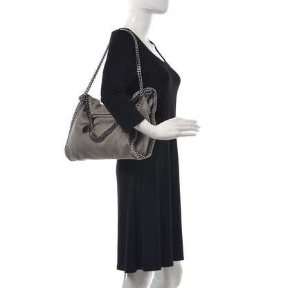 Stella McCartney Shaggy Deer Falabella Fold Over Tote Grey 3 of 7