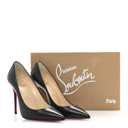 Christian Louboutin Shiny Nappa Decollete 554 100 Pumps 37.5 Black 9 of 9