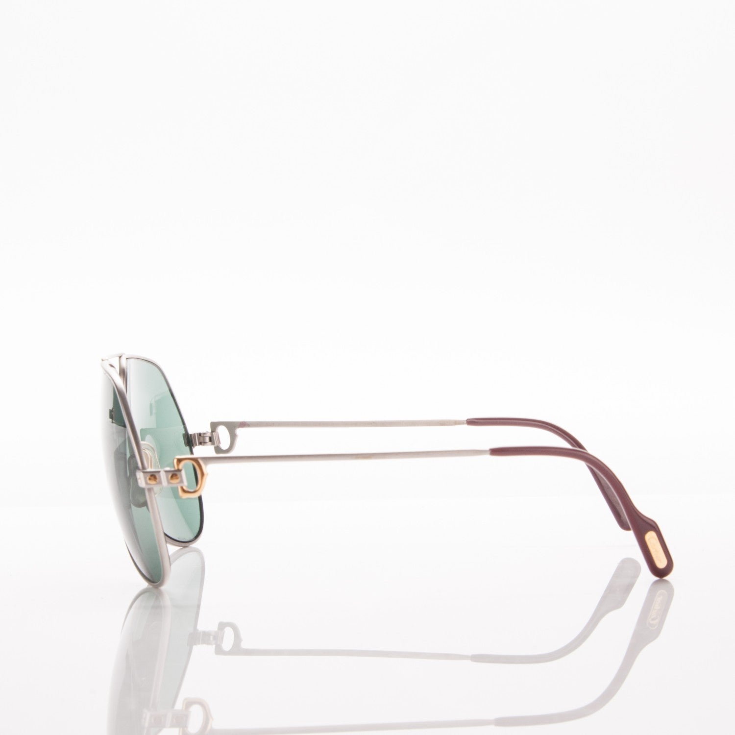 Cartier Vintage Aviator Vendome Santos 62mm Sunglasses 3 of 7