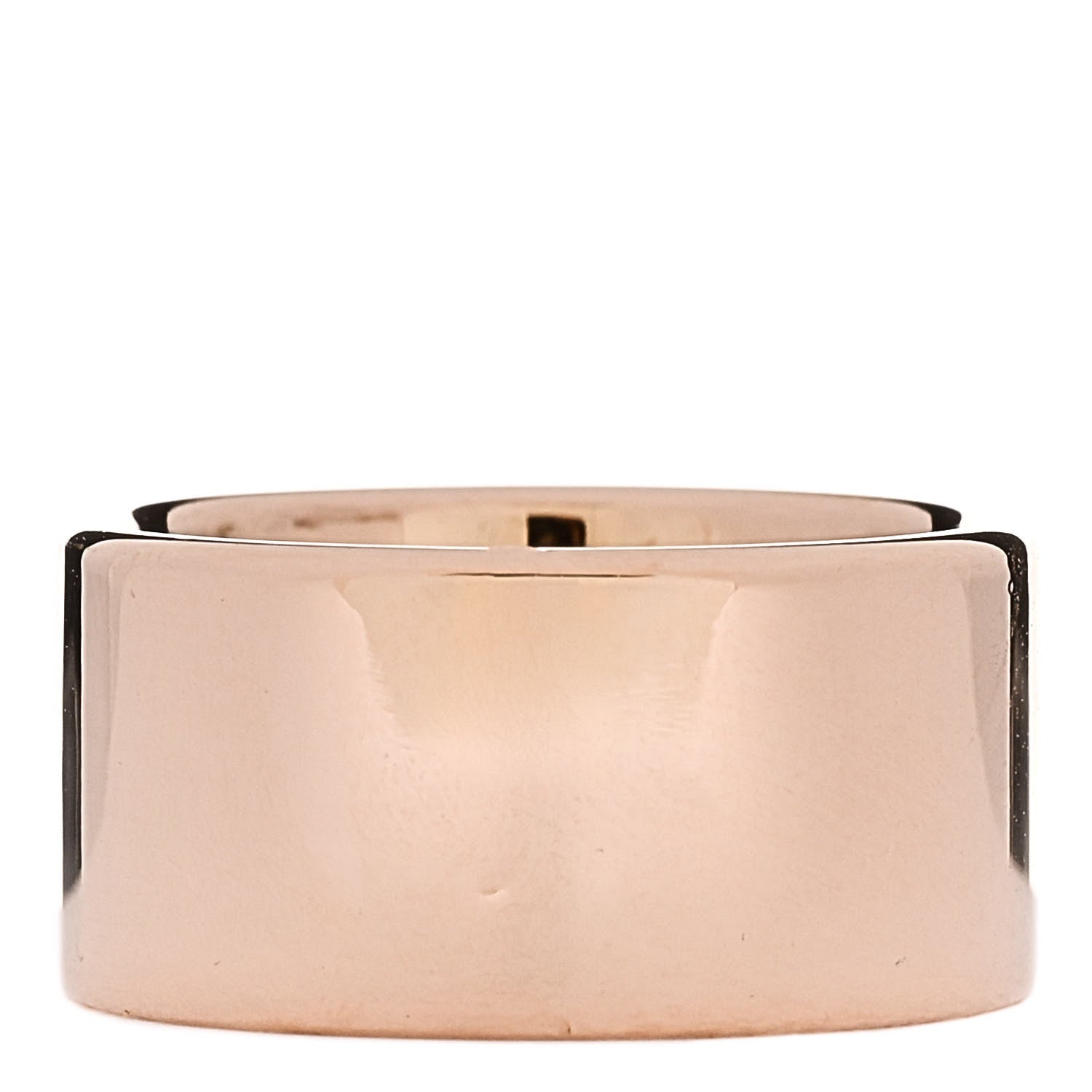 Tiffany 18K Rose Gold Return to Tiffany Wide Ring 54 7 3 of 4