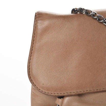 Chanel Lambskin Chain Flap Beige 12 of 20