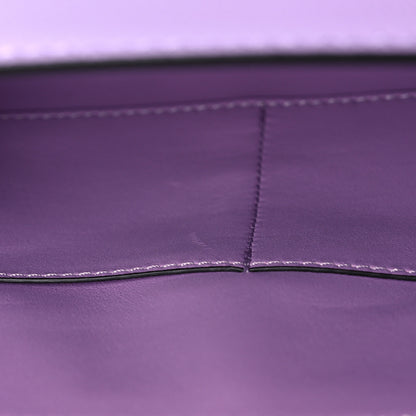 Versace Calfskin Medium La Medusa Top Handle Handbag Lilac 14 of 15