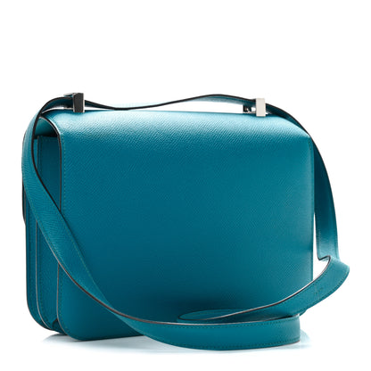 Hermes Epsom Constance 24 Bleu Izmir 2 of 15
