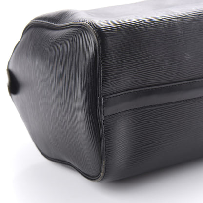 Louis Vuitton Epi Speedy 25 Black 6 of 10