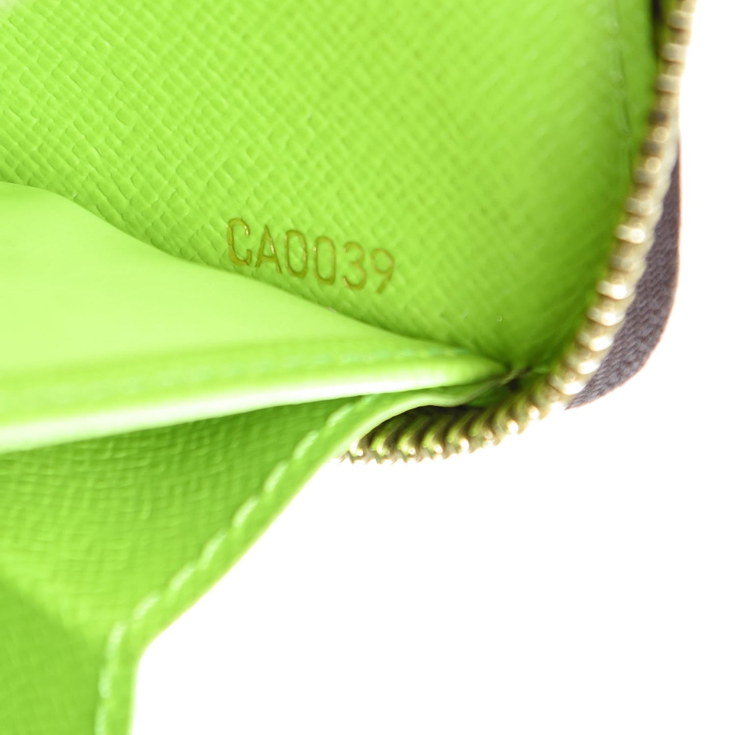 Monogram Graffiti Zippy Wallet Green