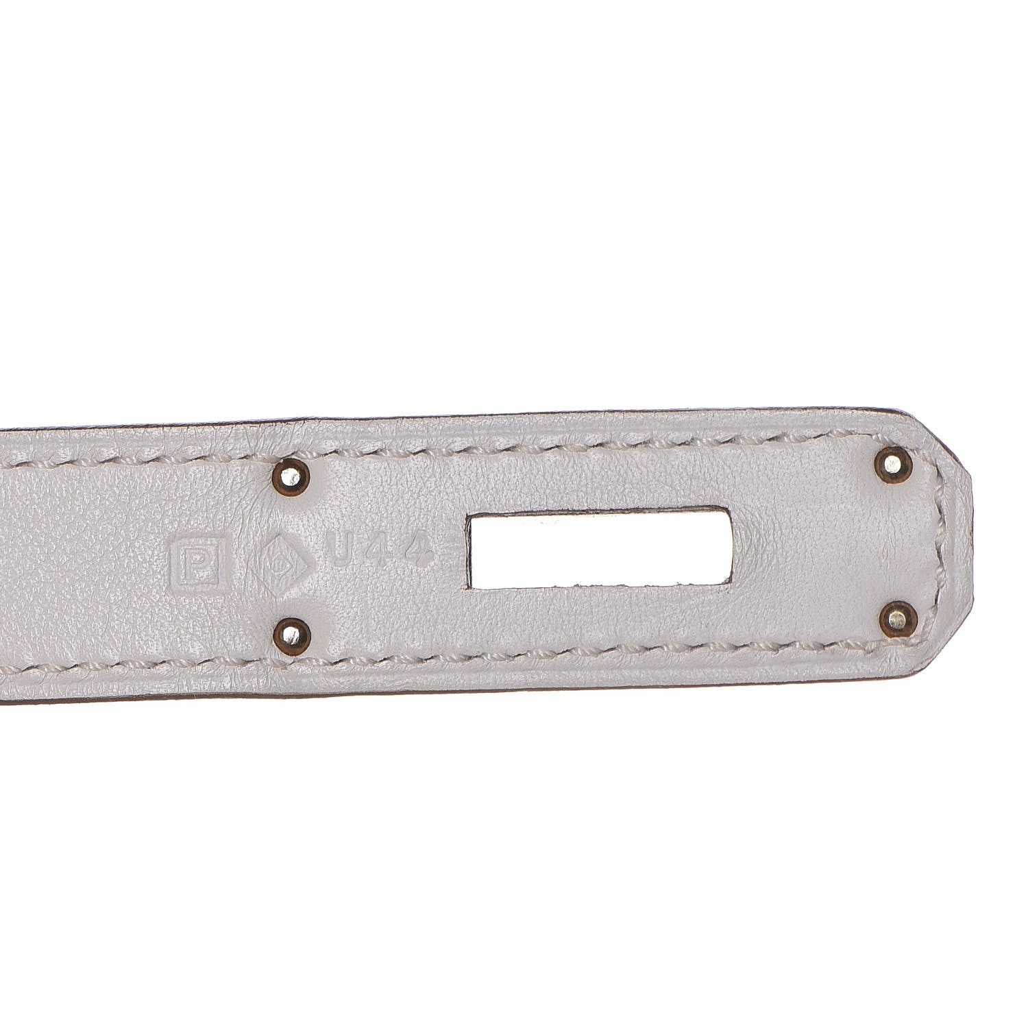 Hermes Swift Ghillies Birkin 35 White Gris Perle 23 of 34