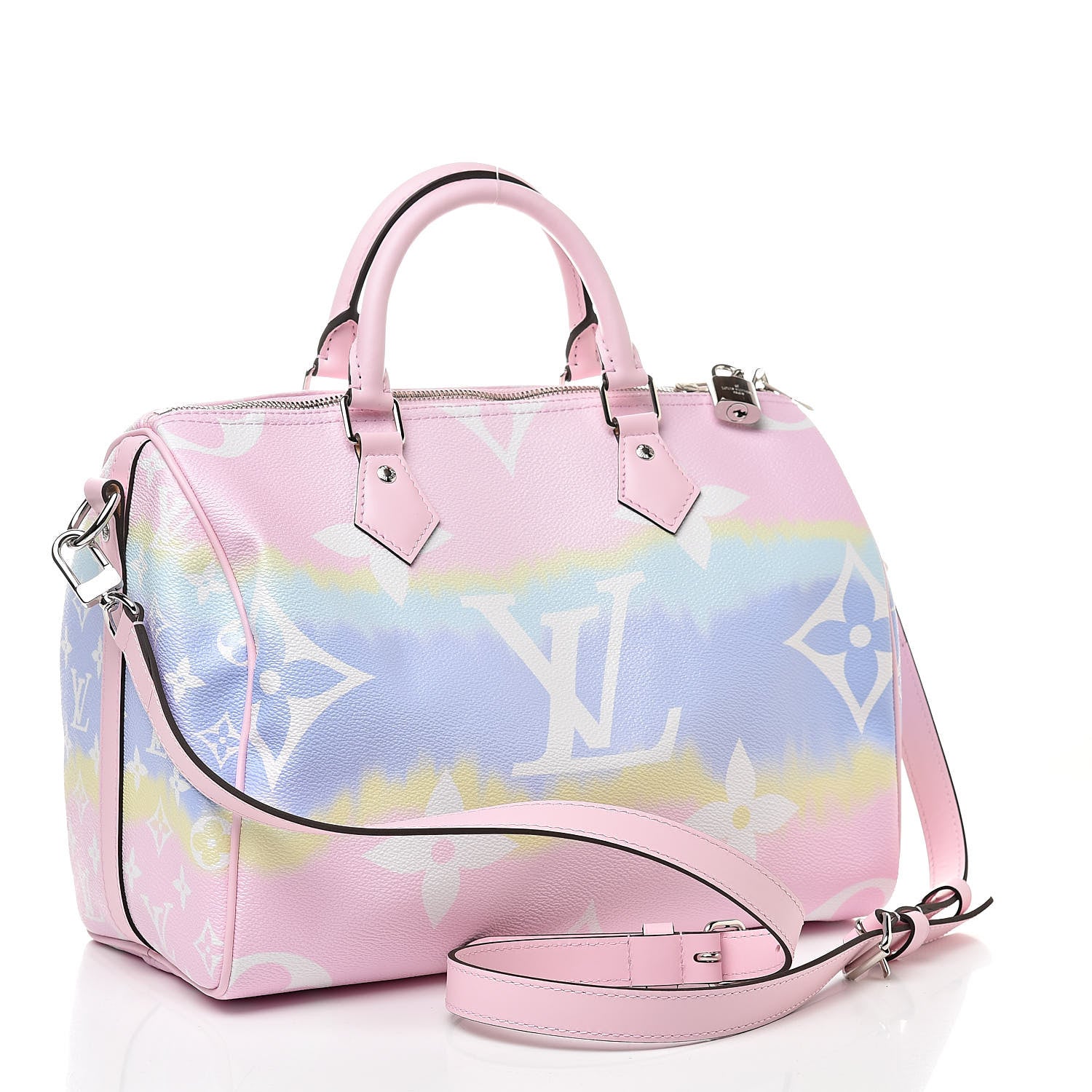 Louis Vuitton Monogram Escale Speedy Bandouliere 30 Pastel 3 of 11