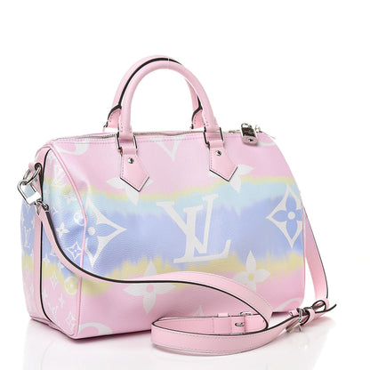 Louis Vuitton Monogram Escale Speedy Bandouliere 30 Pastel 3 of 11