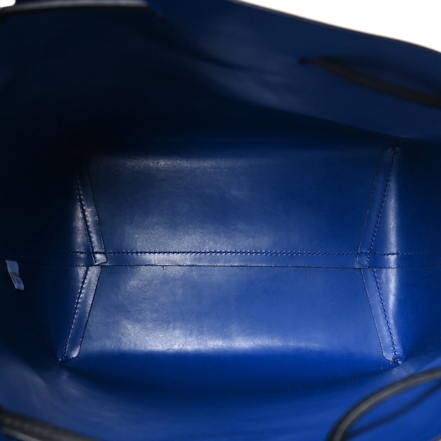 Vegetable Tanned Calfskin Bucket Bag Black Royal