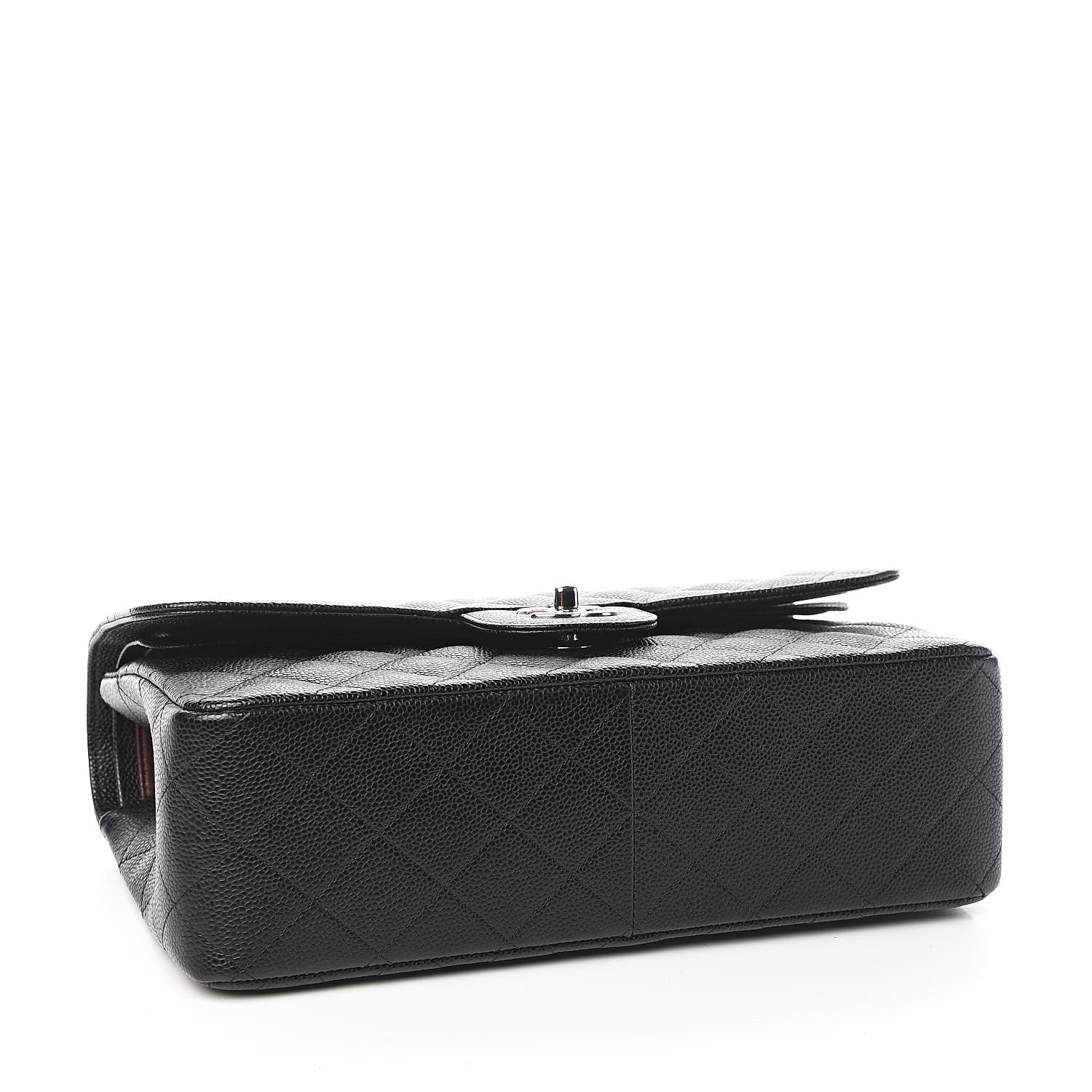 Chanel Caviar Quilted Jumbo Double Flap Black 4 of 13