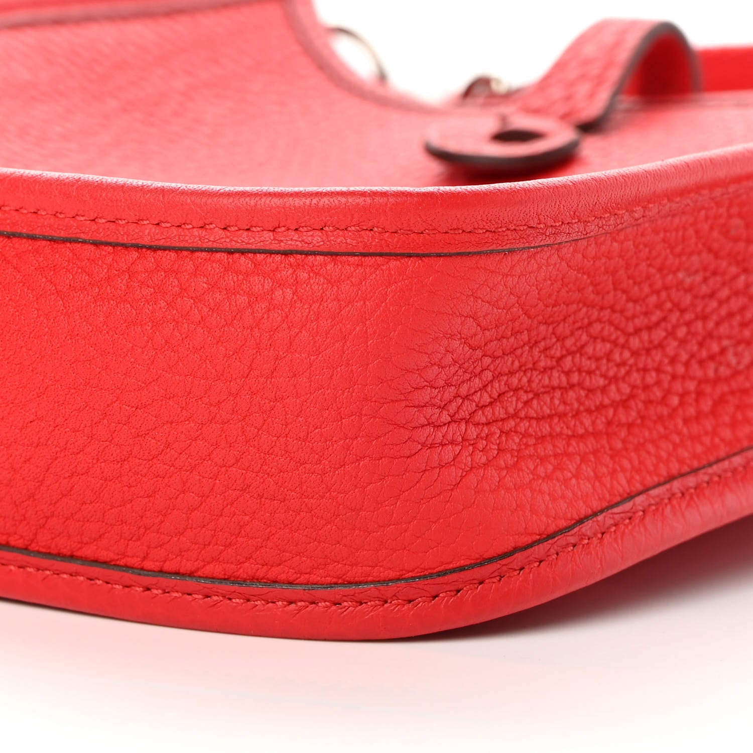 Hermes Taurillon Clemence Evelyne TPM Rouge De Coeur 10 of 15