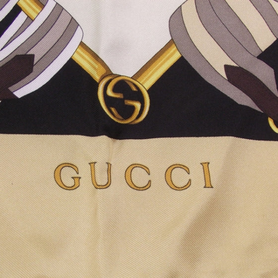Gucci Silk Ribbon Belt Print Scarf 3 of 5