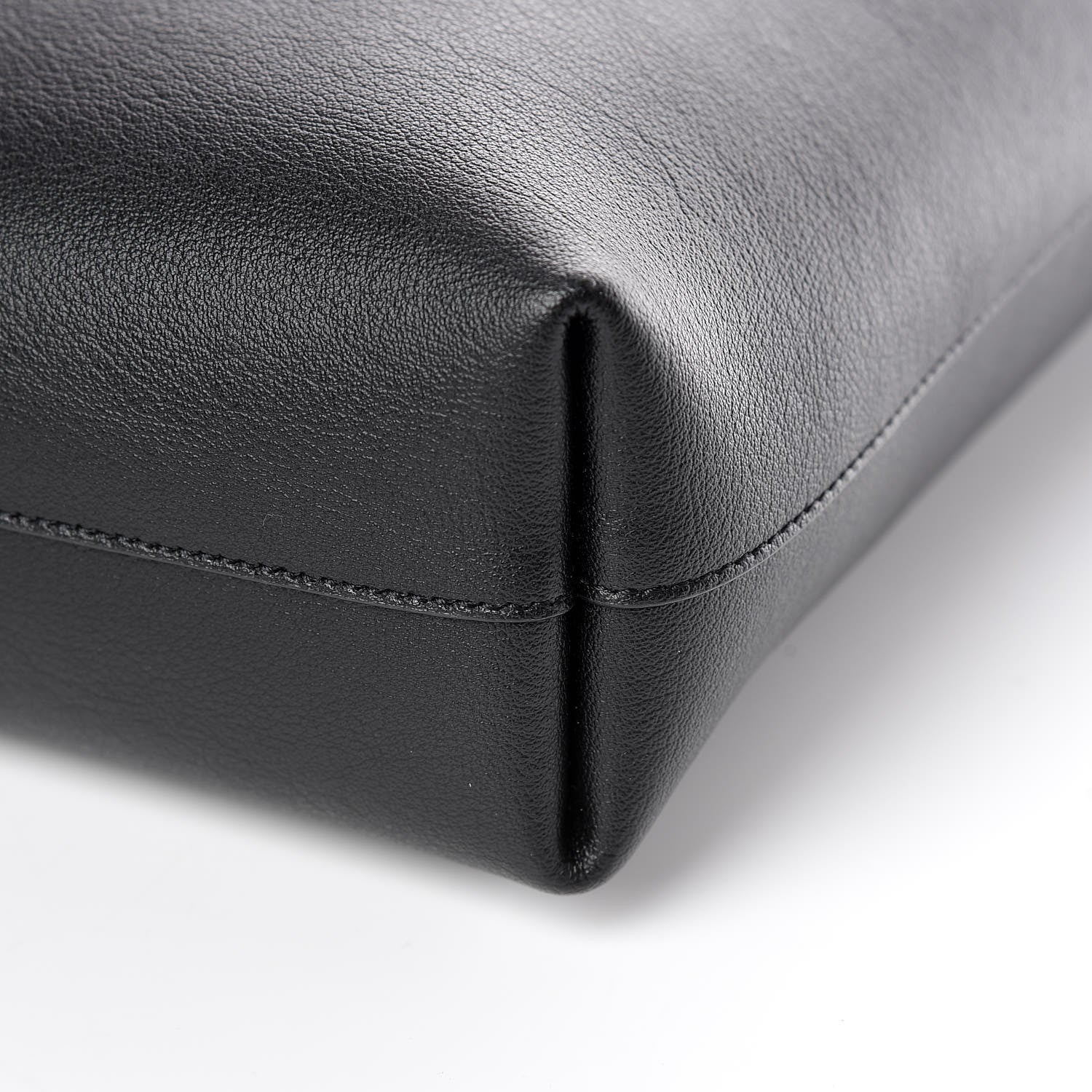 Saint Laurent Calfskin Toy Shopping Tote Black 6 of 10