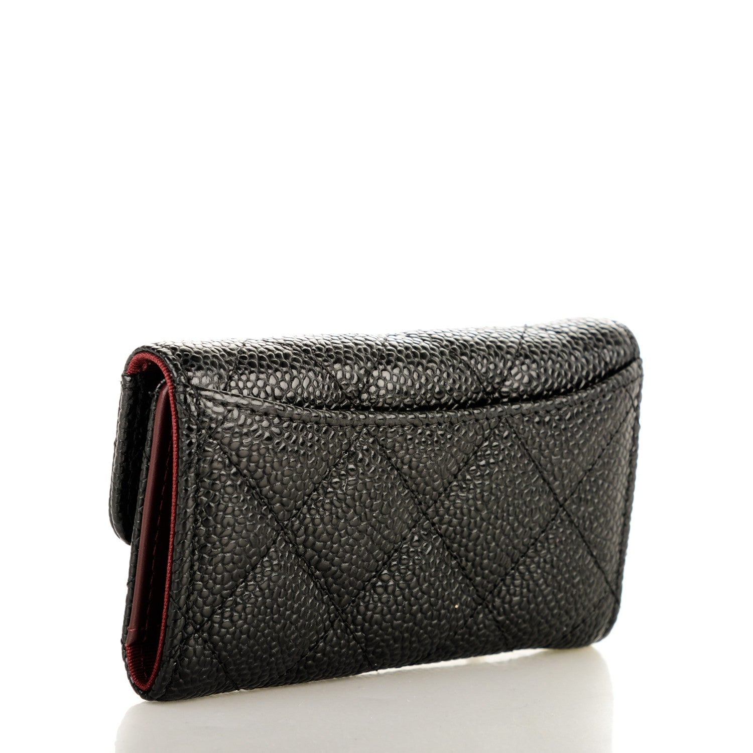 Chanel Caviar Quilted 6 Key Holder Black 3 of 16