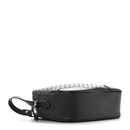 Gucci Microguccissima Mini Bree Messenger Bag Black 4 of 11