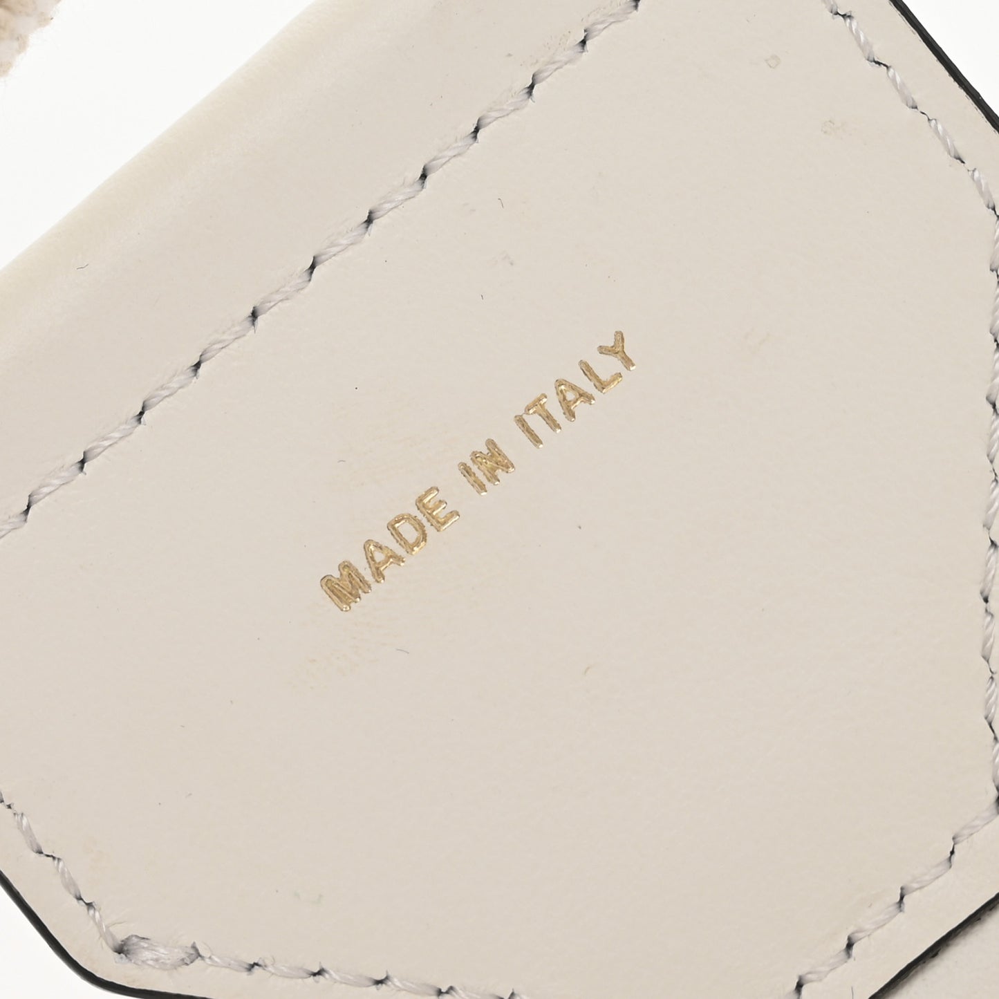 Cannete Ribbon Poly Vitello Century Logo Adjustable Strap You White Garza Ecru
