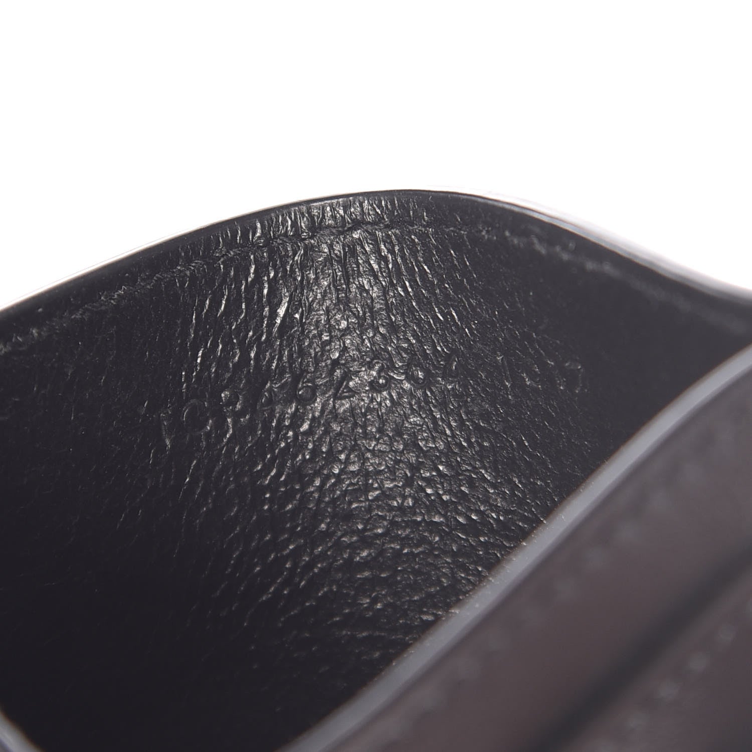 Saint Laurent Calfskin Plate Card Case Black 7 of 7