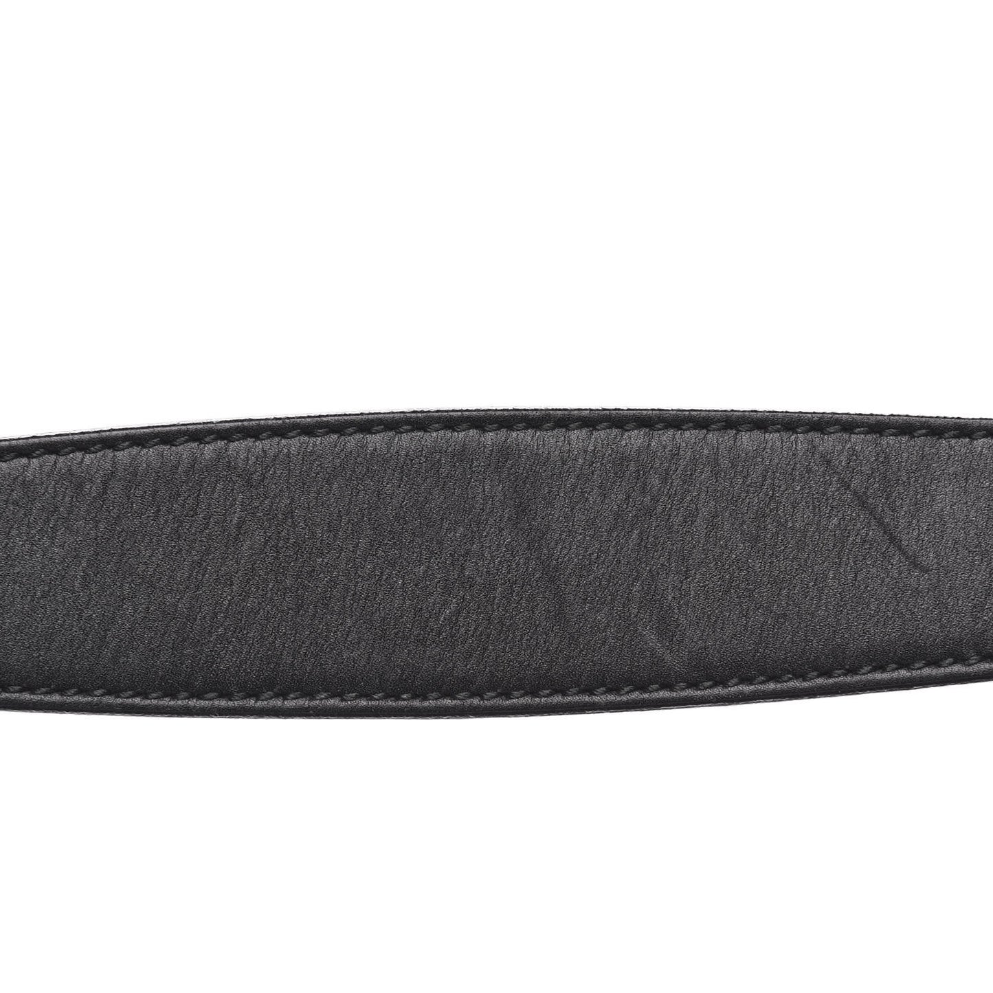 Apollo Calfskin GG Dadini Embroidered Large Hobo Black