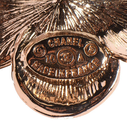 Chanel Enamel CC Camellia Necklace Gold 5 of 5