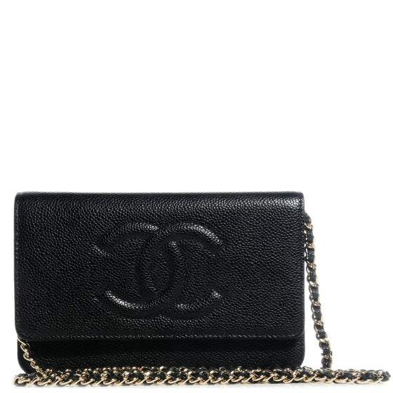 Caviar Timeless Wallet on Chain WOC Black