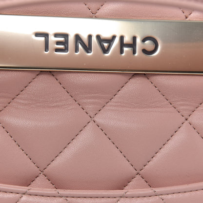 Chanel Lambskin Quilted Small Trendy CC Flap Dual Handle Bag Pink 11 of 13