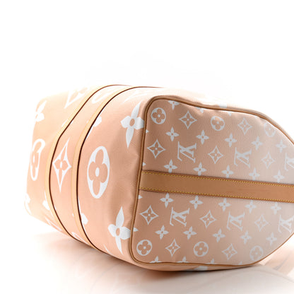 Louis Vuitton Monogram Giant By The Pool Keepall Bandouliere 45 Brume 18 of 22