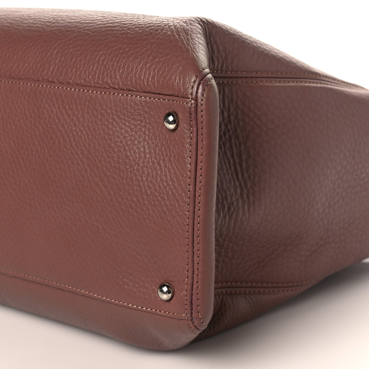 Calfskin XL Cerf Executive Shopper Tote Mauve