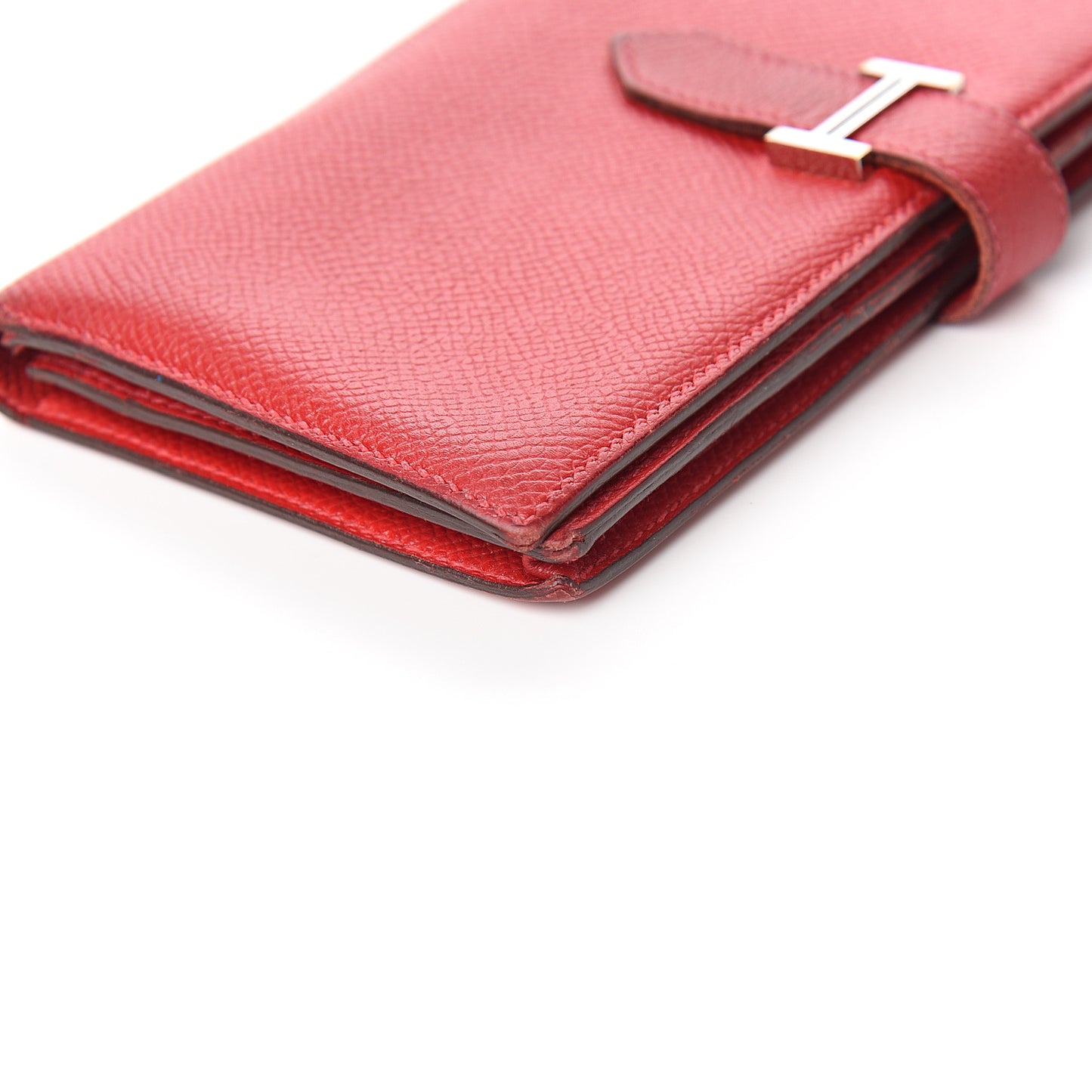 Epsom Bearn Gusset Wallet Rouge Casaque
