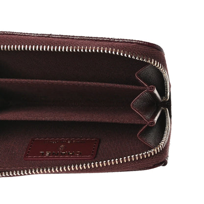 Chanel Caviar Quilted Zip Coin Purse Burgundy 5 of 11