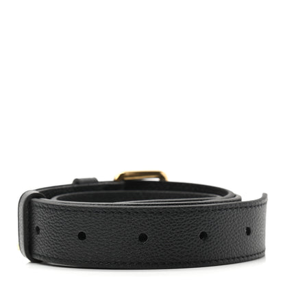 Louis Vuitton Taurillon Adjustable Shoulder Strap Black 2 of 4