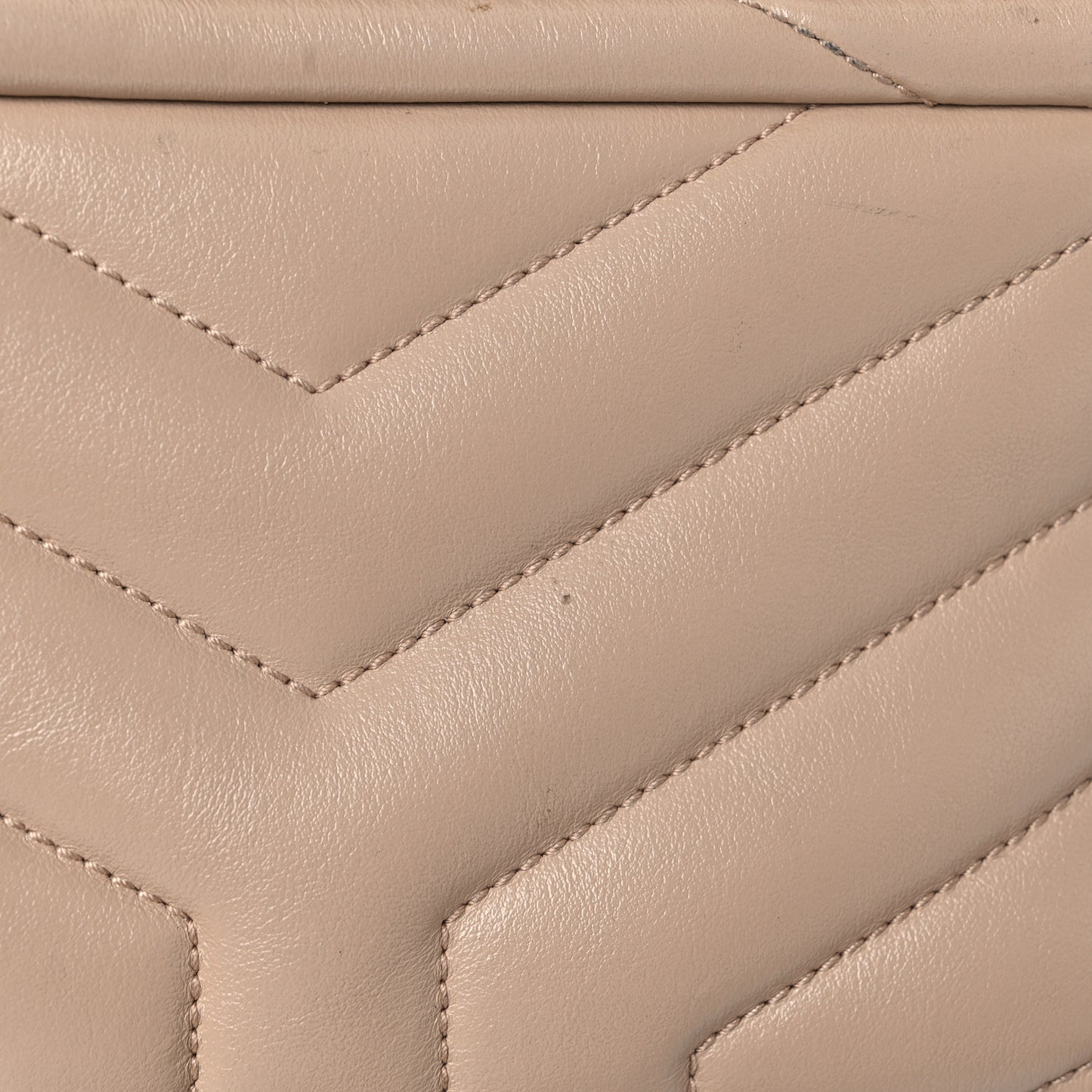Calfskin Y Quilted Monogram Toy Loulou Crossbody Bag Dark Beige