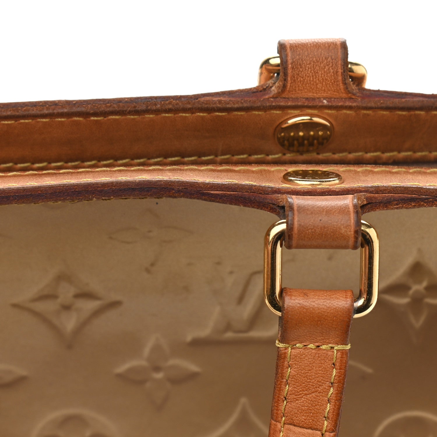 Louis Vuitton Vernis Brea GM Beige Poudre 8 of 14