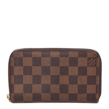 Louis Vuitton Damier Ebene Zippy Compact Wallet 1 of 8