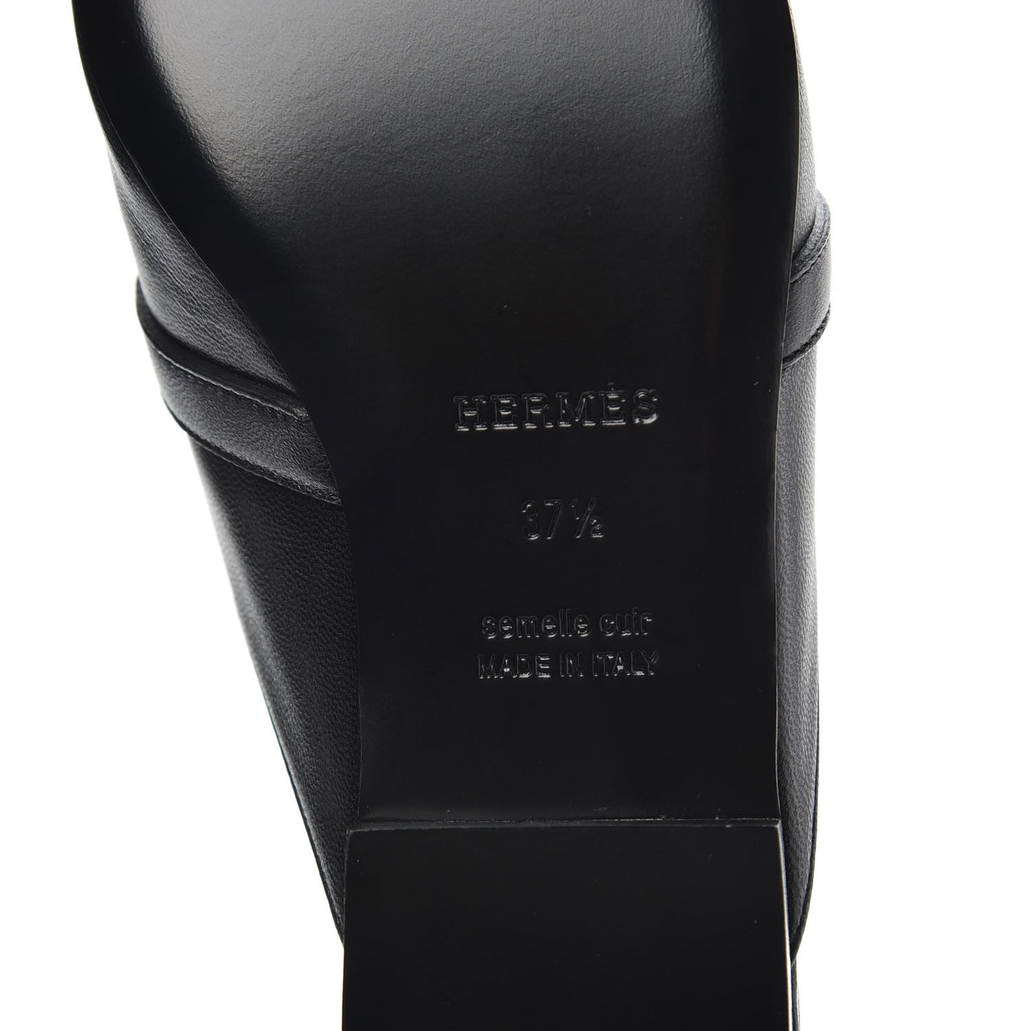 Goatskin Oz Mules 37.5 Black